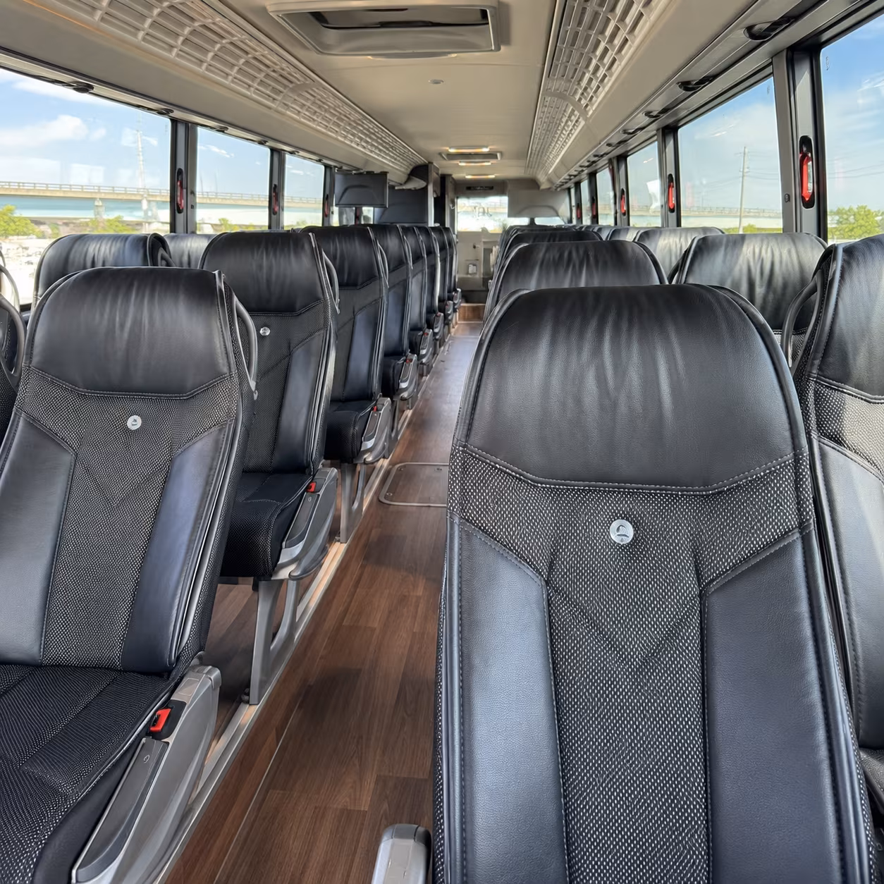 huntington beach bus rental service area