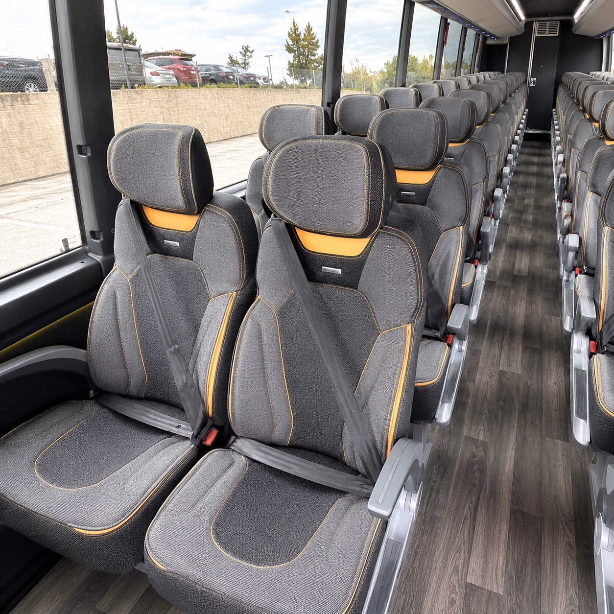 huntington beach charter bus interior gallery