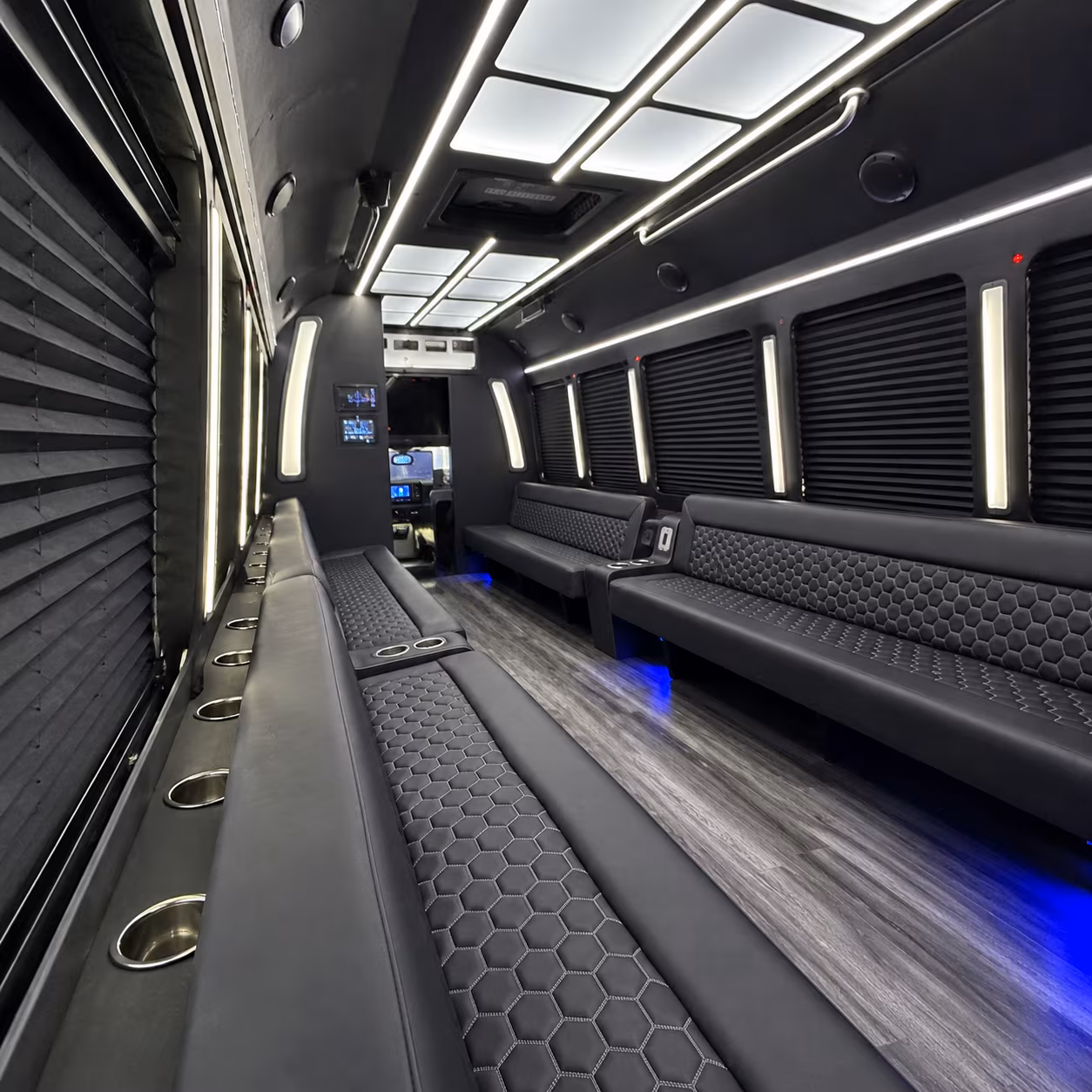 huntington beach party bus rentals inside